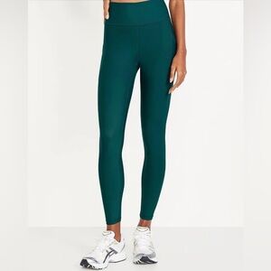 Deep Teal PowerSoft High Waisted 7/8 Leggings